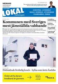 Förstasida Lokaltidningen