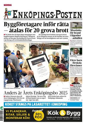 Förstasida Enköpings-Posten