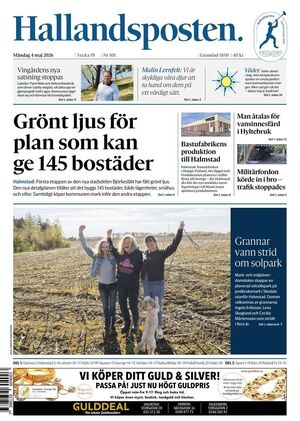 Förstasida Hallandsposten