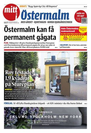 Förstasida Mitt i Östermalm