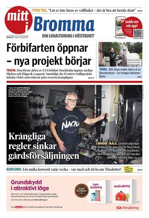 Förstasida Mitt i Bromma