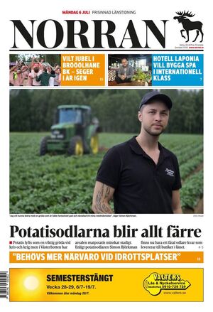 Förstasida Norran