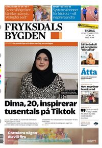 Förstasida Fryksdalsbygden
