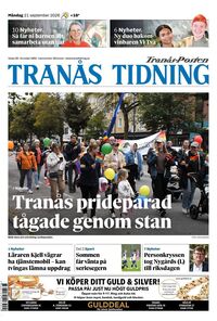 Förstasida Tranås Tidning
