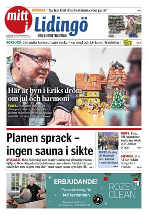 Förstasida Mitt i Lidingö