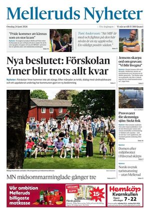 Förstasida Melleruds Nyheter