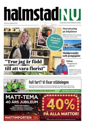 Förstasida Halmstad NU