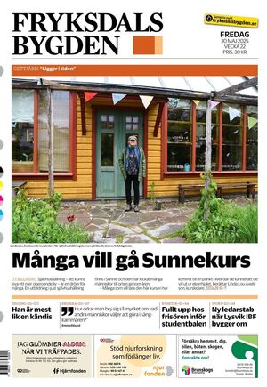 Förstasida Fryksdalsbygden