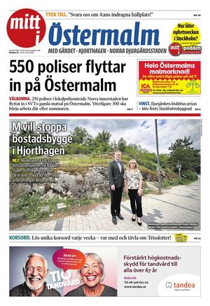Förstasida Mitt i Östermalm