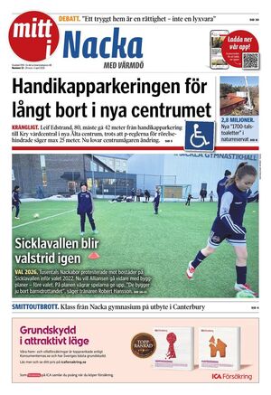 Förstasida Mitt i Nacka