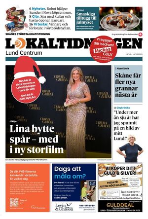 Förstasida Lokaltidningen Lund Centrum