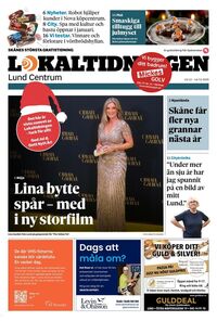 Förstasida Lokaltidningen Lund Centrum