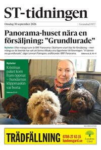 Förstasida ST-tidningen