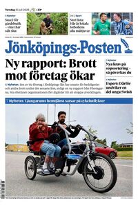 Förstasida Jönköpings-Posten