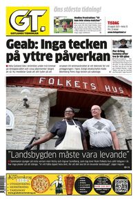 Förstasida Gotlands Tidningar