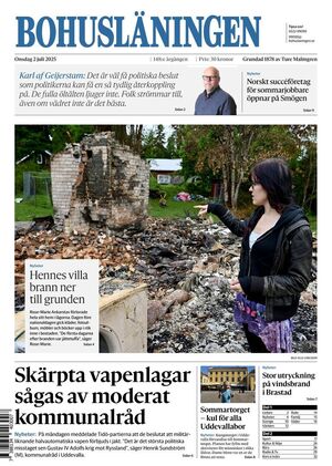 Förstasida Bohusläningen