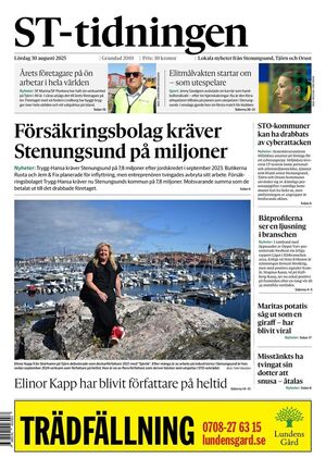 Förstasida ST-tidningen
