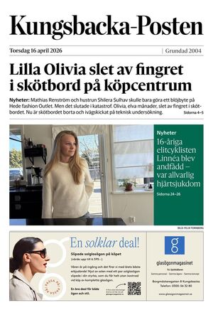 Förstasida Kungsbacka Posten