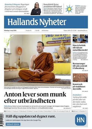 Förstasida Hallands Nyheter