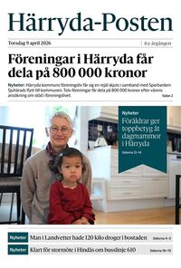 Förstasida Härryda-Posten