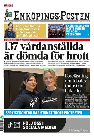 Förstasida Enköpings-Posten