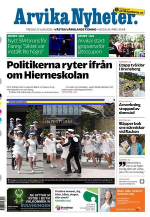 Förstasida Arvika Nyheter