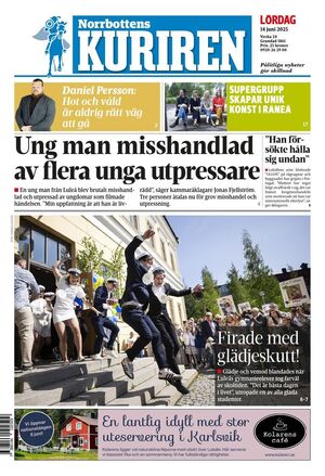 Förstasida Norrbottens-Kuriren