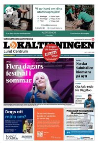 Förstasida Lokaltidningen Lund Centrum