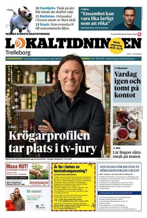 Förstasida Lokaltidningen Trelleborg