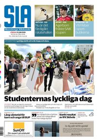 Förstasida Skaraborgs Allehanda