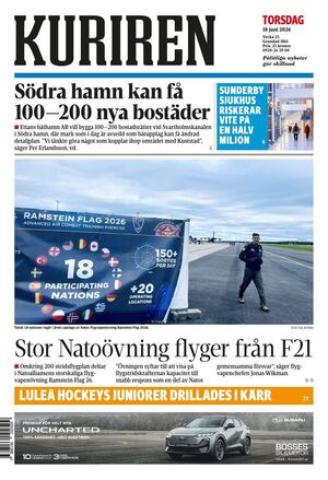 Förstasida Norrbottens-Kuriren