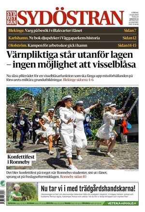 Förstasida Sydöstran