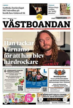 Förstasida Västboandan