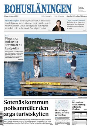 Förstasida Bohusläningen
