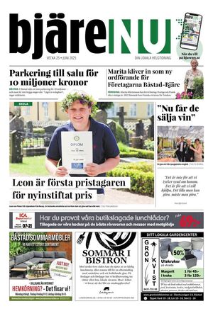Förstasida Bjäre NU