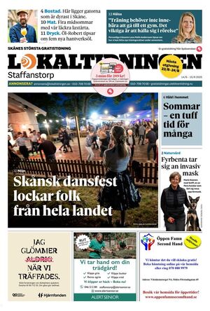 Förstasida Lokaltidningen Staffanstorp