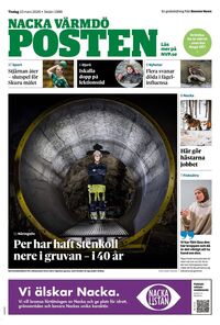 Förstasida Nacka Värmdö Posten Värmdö