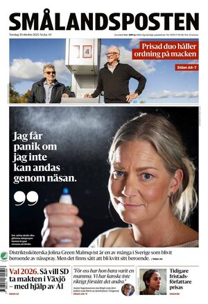 Förstasida Smålandsposten