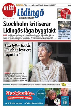 Förstasida Mitt i Lidingö