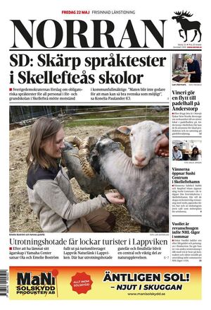 Förstasida Norran