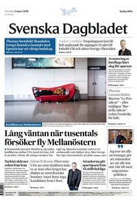 Förstasida Svenska Dagbladet