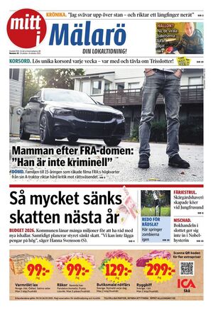 Förstasida Mitt i Mälarö