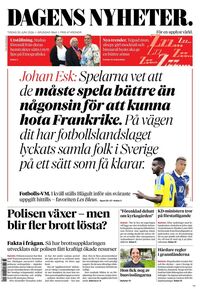 Förstasida Dagens Nyheter