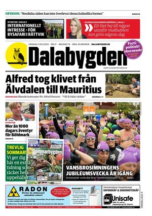 Förstasida Dalabygden