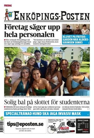 Förstasida Enköpings-Posten