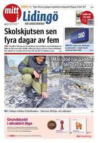 Förstasida Mitt i Lidingö