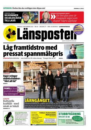 Förstasida Länsposten
