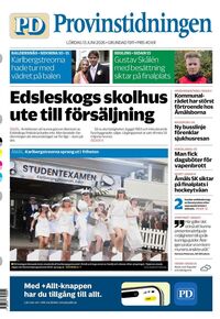Förstasida Provinstidningen Dalsland