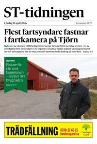 Förstasida ST-tidningen