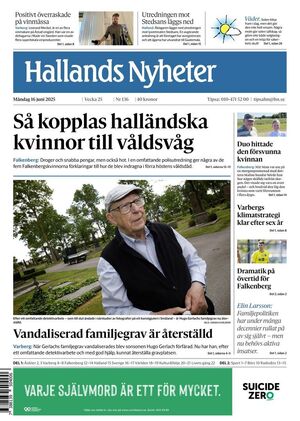 Förstasida Hallands Nyheter